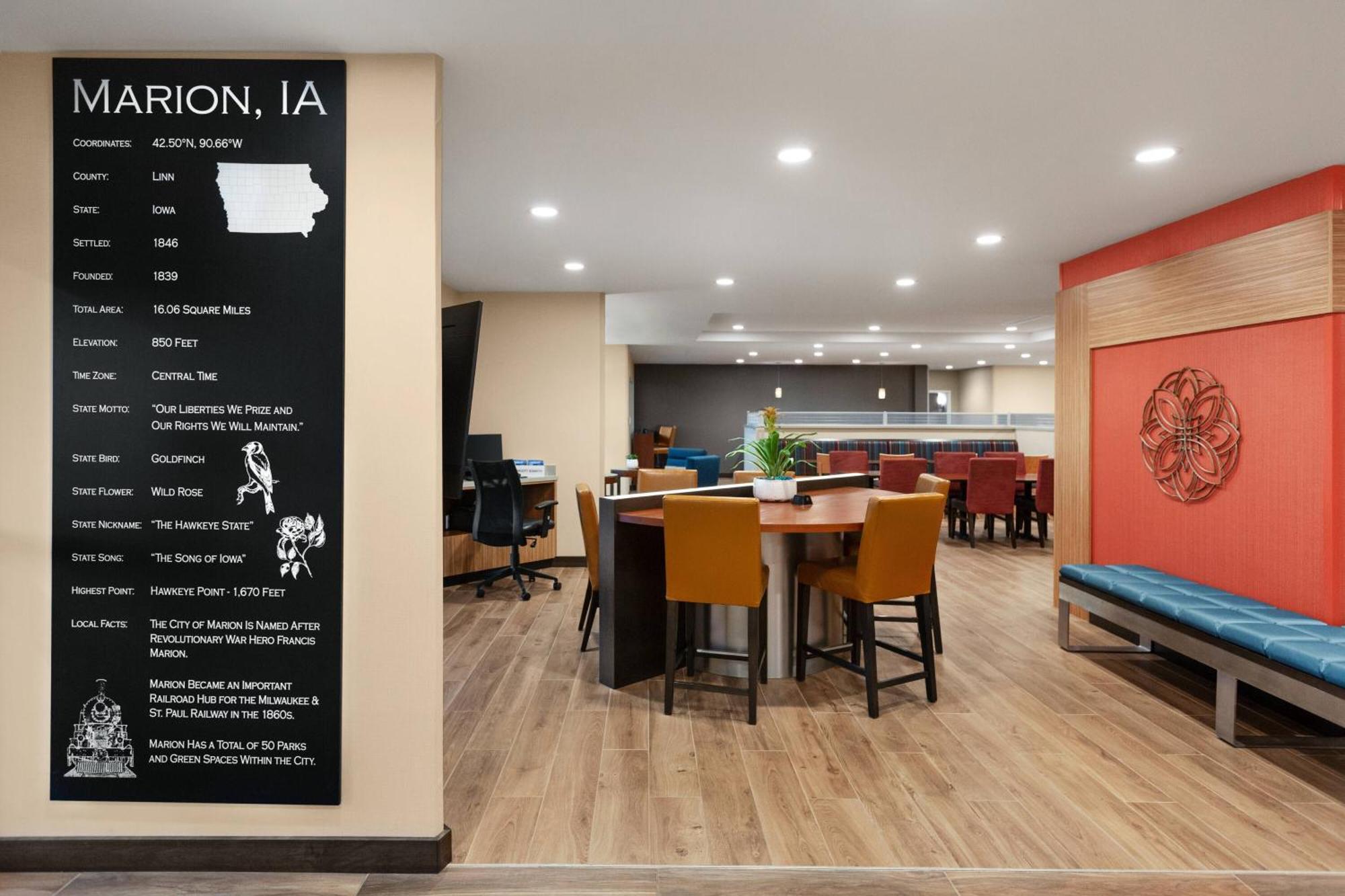 Towneplace Suites Cedar Rapids Marion Buitenkant foto